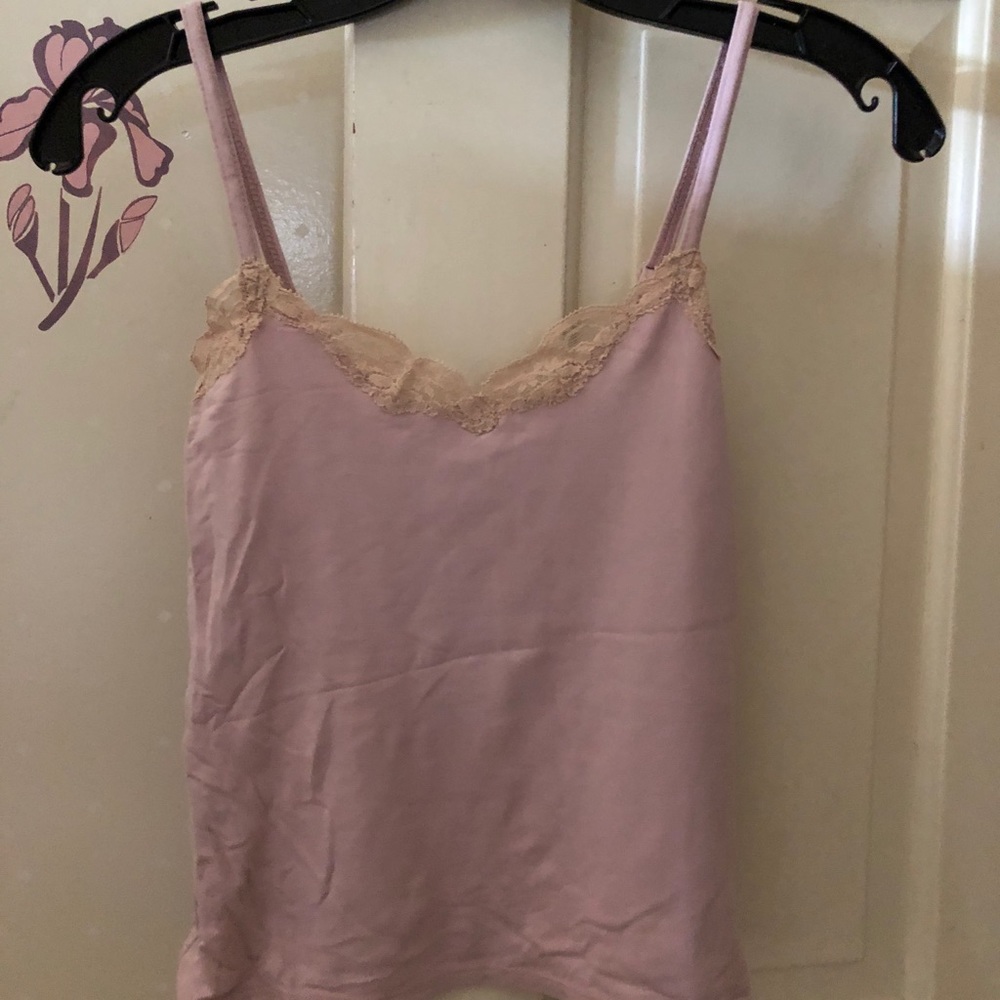 Only hearts lace trim cami